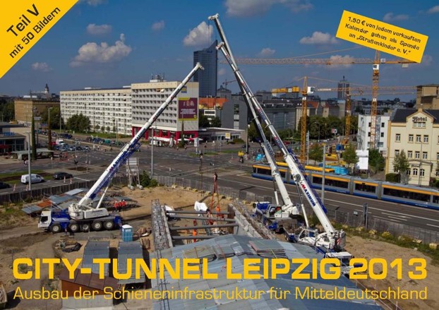 City-Tunnel Leipzig Kalender 2013