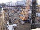 Schlitzwandarbeiten Station Wilhelm-Leuschner-Platz Sd