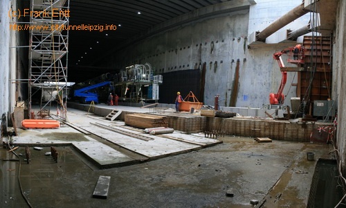 Blick aus der Sdwestecke der Station