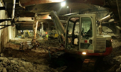 Blick aus der Sdwestecke der Station