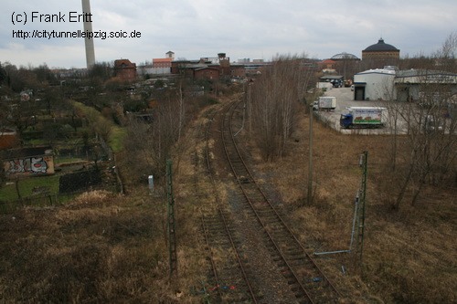 Zwickauer Strae - Blickrichtung Nordwest (Einbindung CTL)