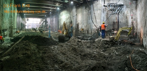 Blick aus der Sdwestecke der Station