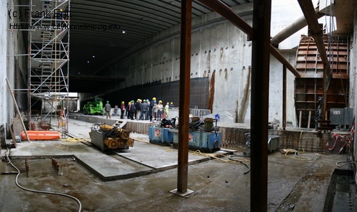 Blick aus der Sdwestecke der Station