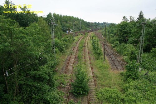 Arno-Nitzsche Strae - Blickrichtung Sd (Einbindung CTL)