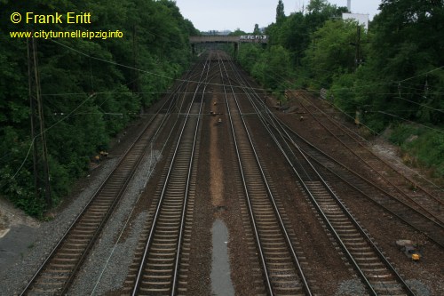 Prager Brcke Blickrichtung Sden