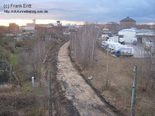 Zwickauer Strae - Blickrichtung Nordwest (Einbindung CTL)