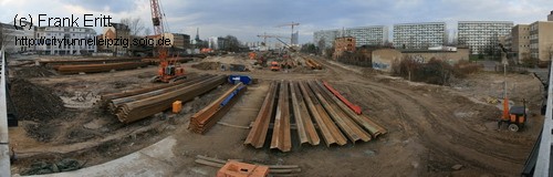 Fugngerbrcke - Blickrichtung Nord