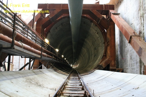 die TBM hat 3/4 der Strecke geschafft