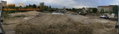 Fugngerbrcke - Blickrichtung Sd