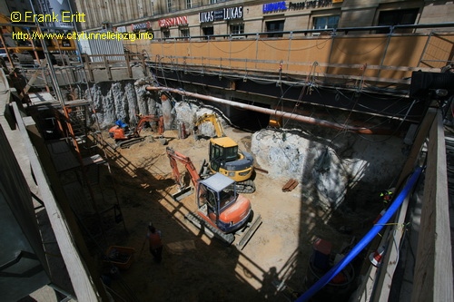 Vorplatz Bahnhof West - Blickrichtung Nord