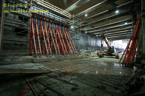 Blick aus der Sdostecke der Station