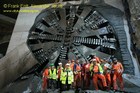 Ziel am Hauptbahnhof erreicht. Vortrieb beendet.