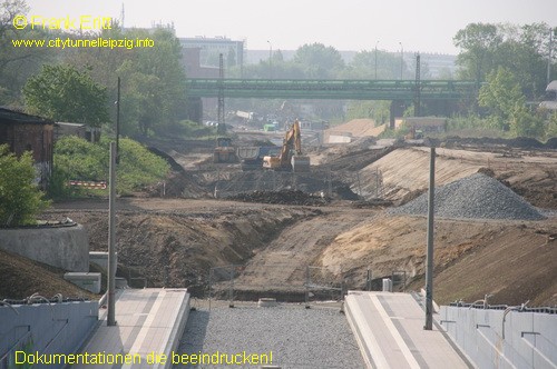 Blick von der Semmelweisbr&uuml;cke nach S&uuml;den