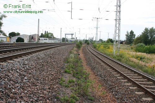 Gleisbereich Nord - Blickrichtung Sd