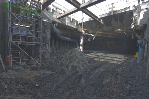 Fugngertunnel Eingang Willy-Brandt-Platz