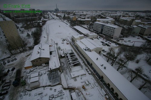 Blick vom 50m Kran am Bayerischen Bahnhof