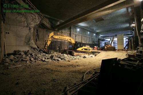 Blick aus der Sdostecke der Station