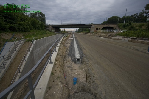 berwerfungsbauwerk Sd - Portal Nord - Blickrichtung Nord