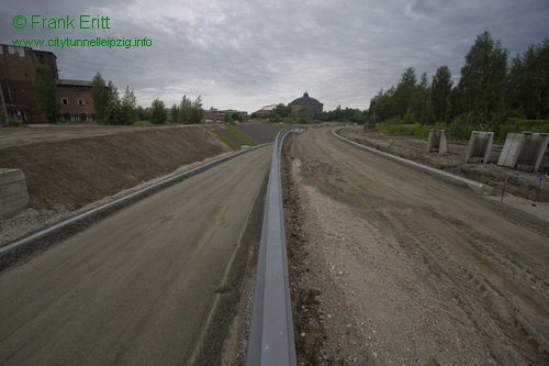 berwerfungsbauwerk Sd - Ast Ost - Blickrichtung Nordwest