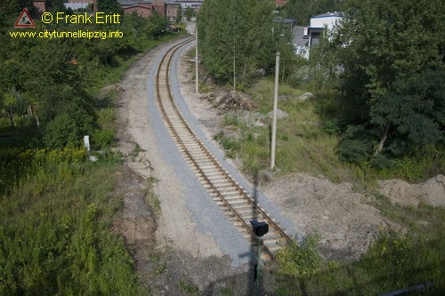 Zwickauer Strae - Blickrichtung Nordwest (Einbindung CTL)