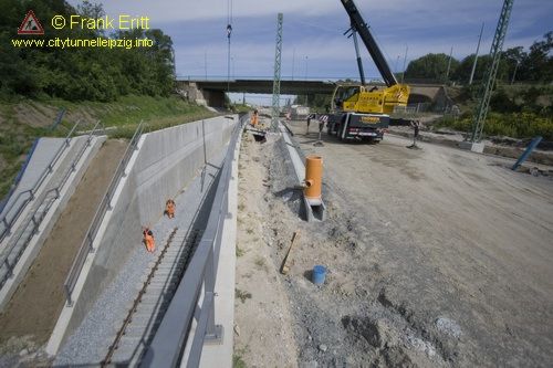 berwerfungsbauwerk Sd - Portal Nord - Blickrichtung Nord