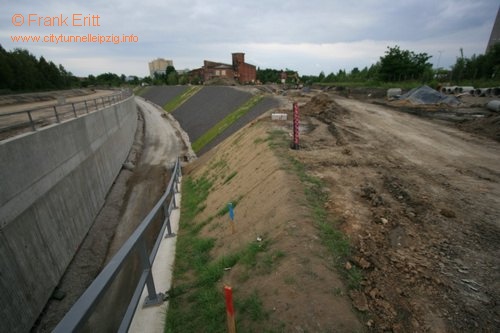 berwerfungsbauwerk Sd - Portal Sd - Blickrichtung Sd