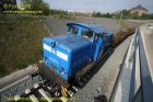 erster Zug im City-Tunnel Baufeld 