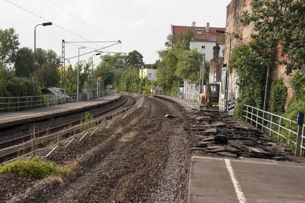 City-Tunnel Leipzig - NEM Leipzig-Leutzsch / Leipzig-Plagwitz - Rückbau stadteinwärtiges Gleis in Leipzig Lindenau und Plagwitz beginnt