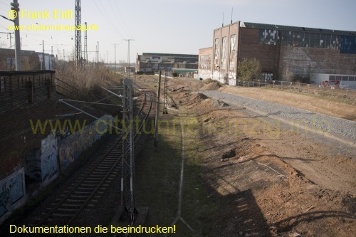 berwerfungsbauwerk Dortmunder Strae - Blickrichtung Sden