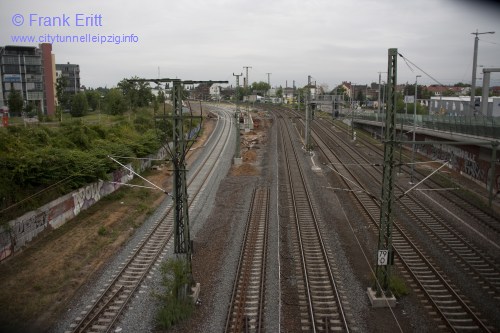 Berliner Brcke - Blickrichtung Nord