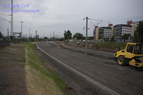 Gleisbereich Nord - Blickrichtung Nord