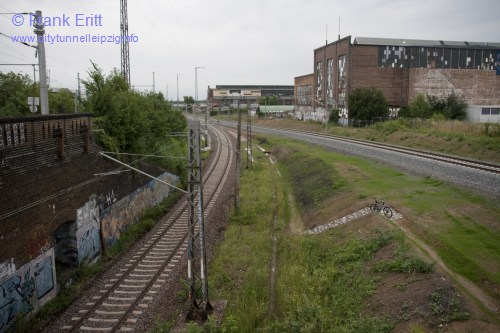 berwerfungsbauwerk Dortmunder Strae - Blickrichtung Sden