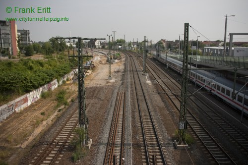 Berliner Brcke - Blickrichtung Nord