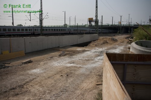 Fugngertunnel Berliner Brcke - Blickrichtung Sd