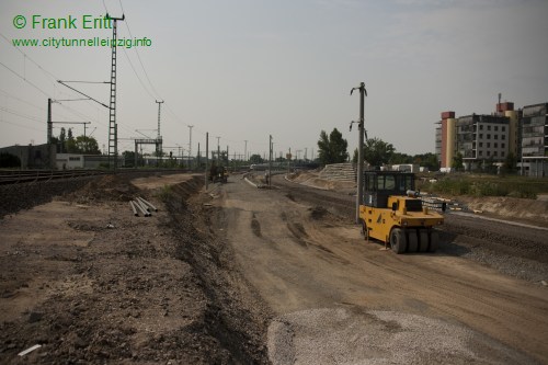 Gleisbereich Nord - Blickrichtung Sd