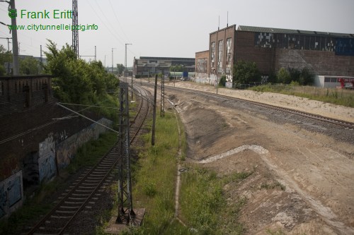 berwerfungsbauwerk Dortmunder Strae - Blickrichtung Sden