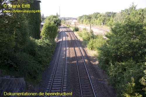 Fugngerbrcke Kurt-Kresse-Strae - Blickrichtung Nord