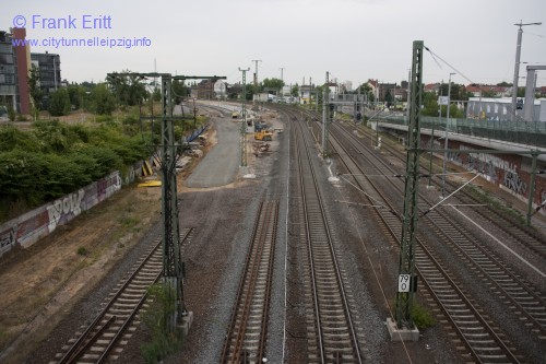 Berliner Brcke - Blickrichtung Nord