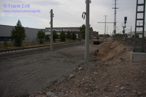 Gleisbereich Nord - Blickrichtung Nord