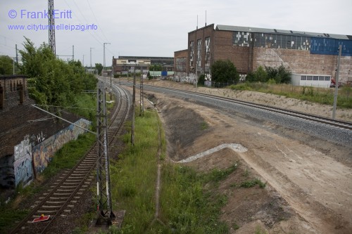 berwerfungsbauwerk Dortmunder Strae - Blickrichtung Sden