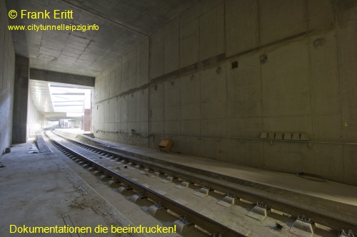 Blick aus der Nordostecke der Station