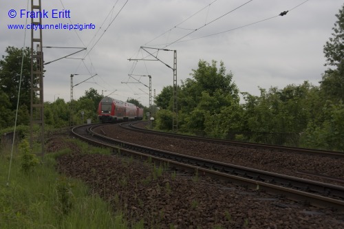 Grnauer Kurve - Blickrichtung West