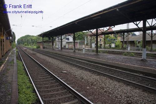 alter Bahnhof Leutzsch - Blickrichtung Osten