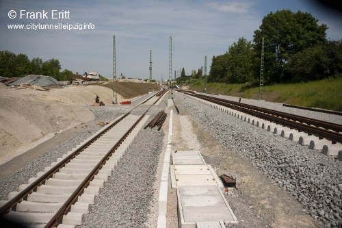 berwerfungsbauwerk Sd - Ast Nord - Blickrichtung Nord