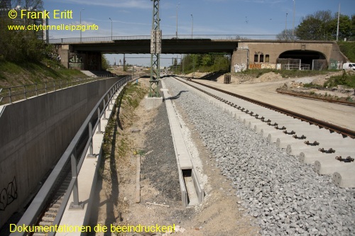 berwerfungsbauwerk Sd - Portal Nord - Blickrichtung Nord