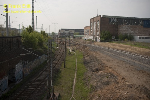 berwerfungsbauwerk Dortmunder Strae - Blickrichtung Sden