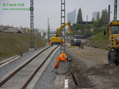 berwerfungsbauwerk Sd - Ast Nord - Blickrichtung Nord