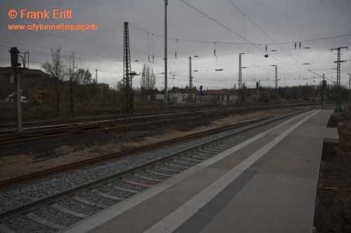 Bahnsteig Ost - Blickrichtung Nord