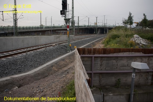 Fugngertunnel Berliner Brcke - Blickrichtung Sd