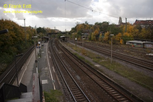 alte Zugangsbrcke - Blickrichtung Sd